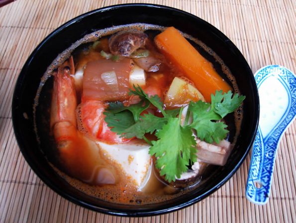 Sundubu Jjigae-koreanischer tofu eintopf
