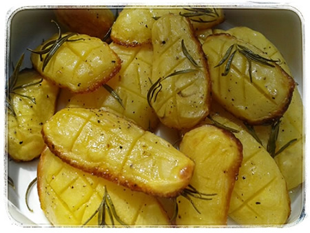 Rosmarinkartoffeln-Backofen
